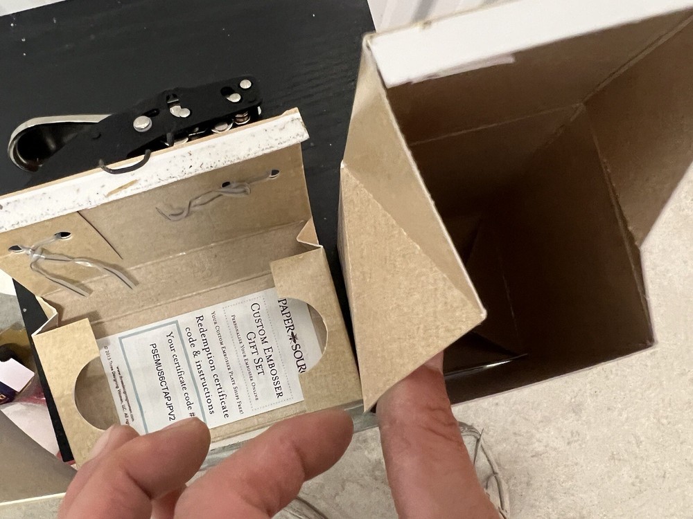 Three Designing Women Designer Embosser. Read