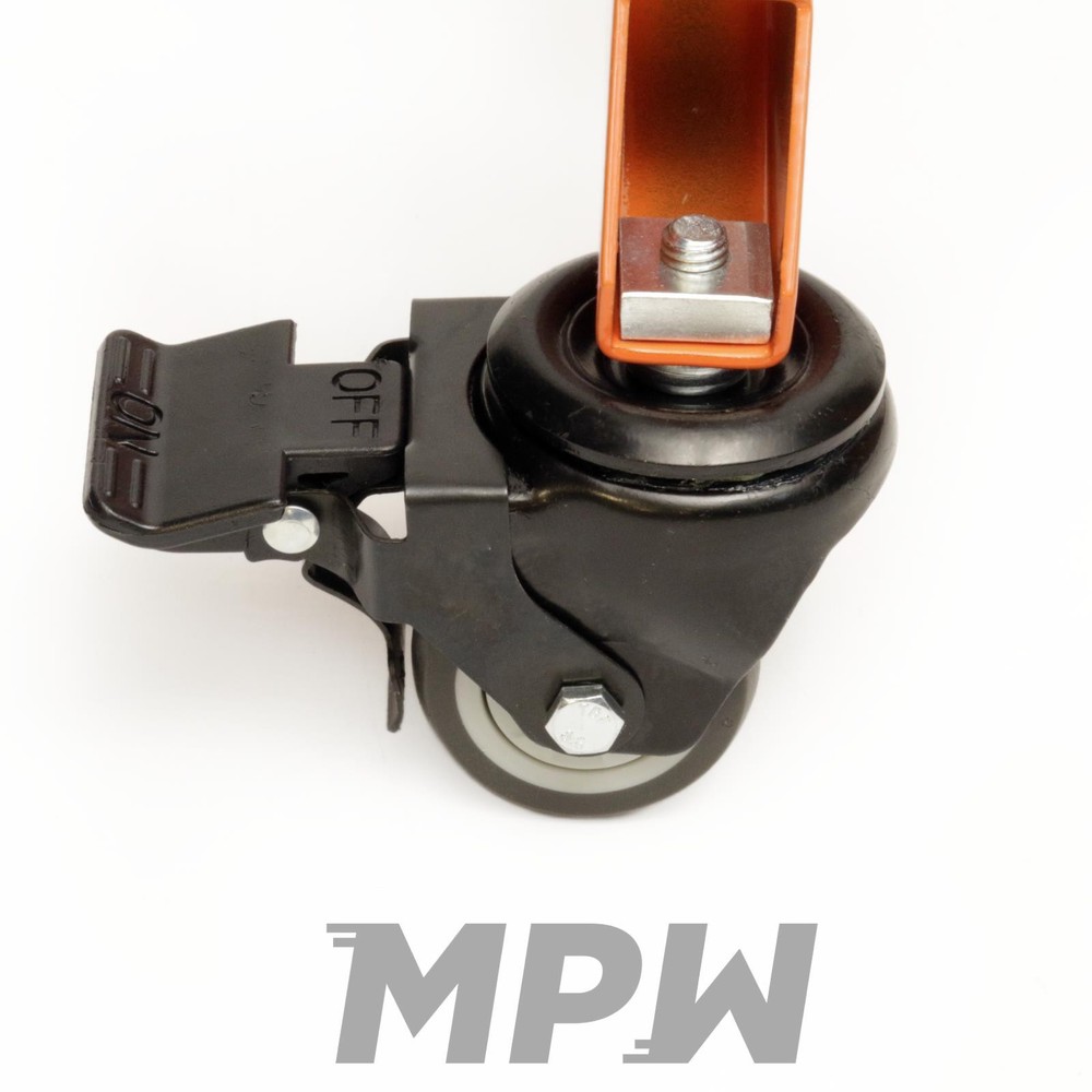 MPW Race Dept Motorcycle Mobile Dolly Rear Paddock Stand V Type