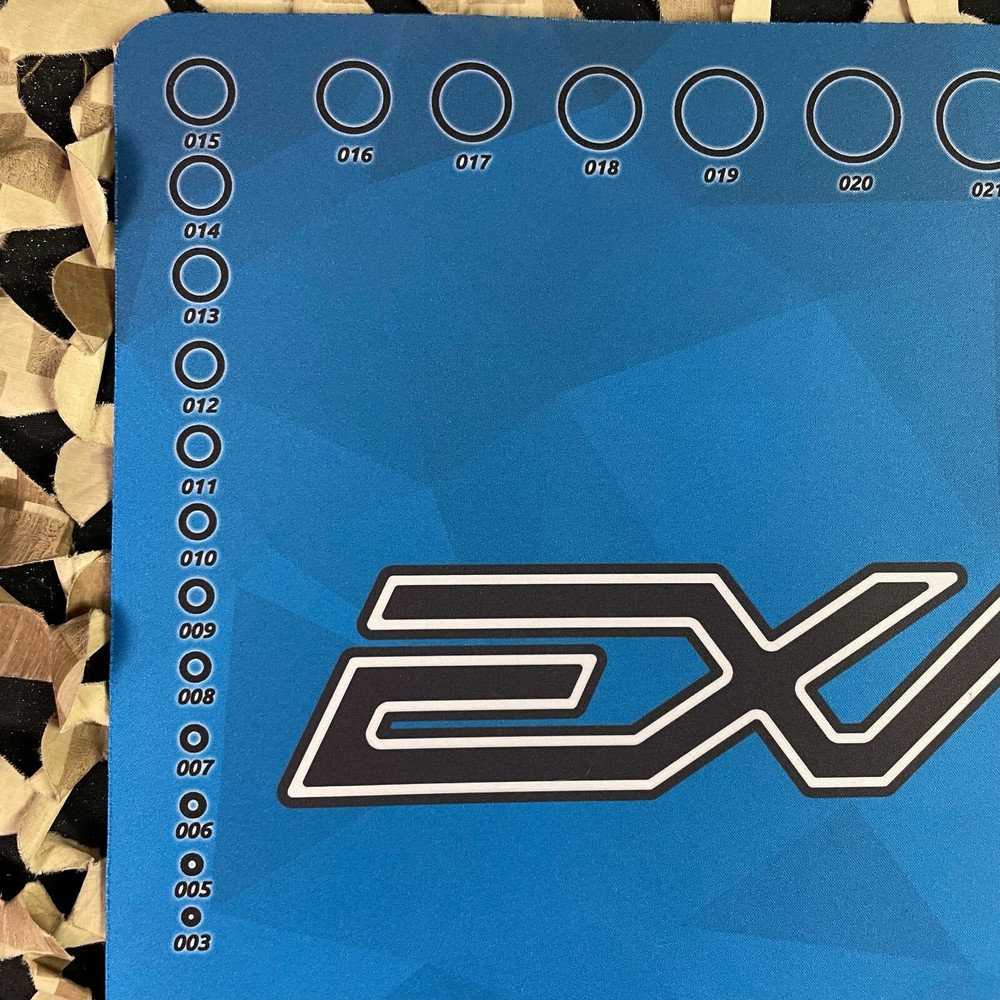 NEW Exalt V2 Paintball Tech Mat - Small - Blue