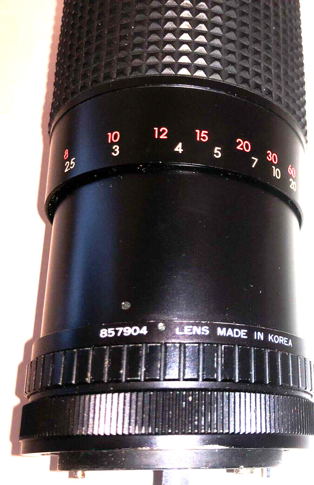 Quantaray 80-200mm - Zoom Lens - Parts