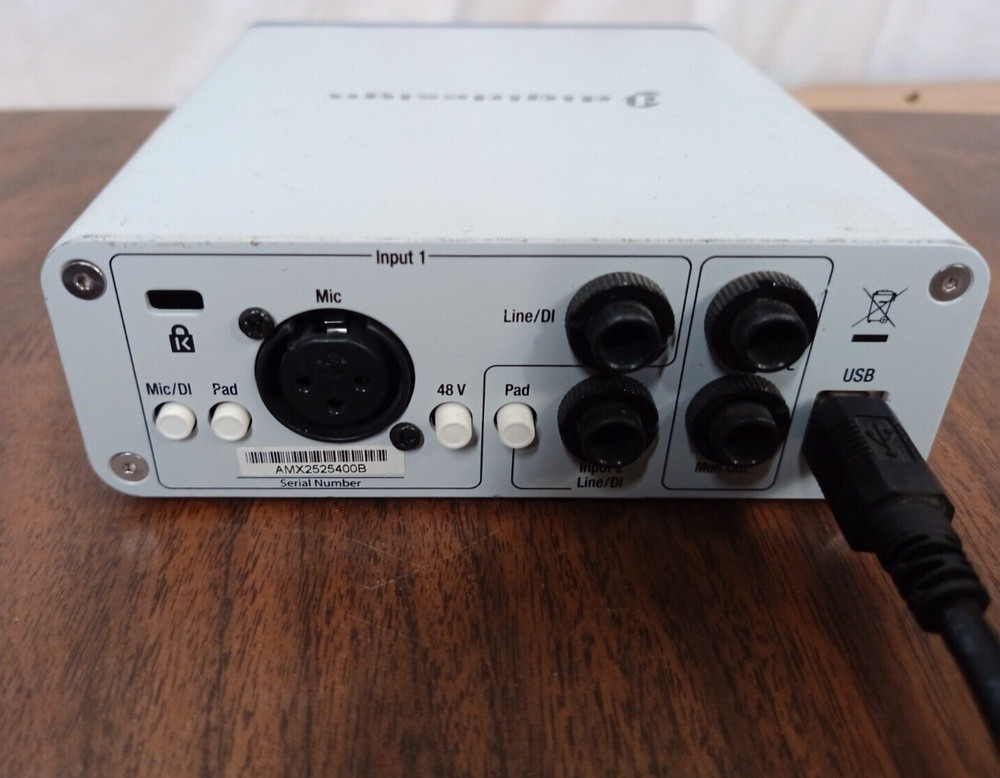 Digidesign MBox 2 Mini External USB Audio Recording Interface with USB Cable