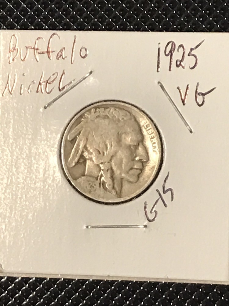 1925 Buffalo Nickel VG