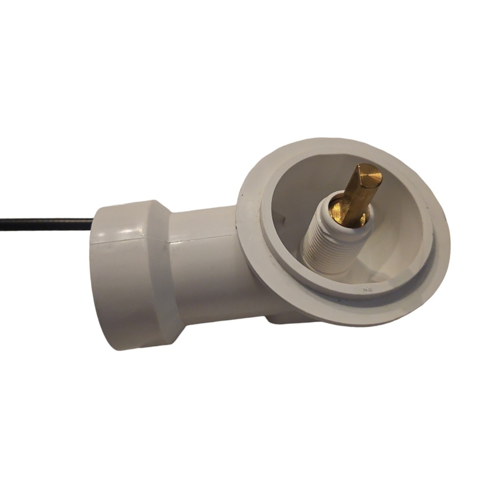 Monogram Brass Decorative PVC Bathtub Cable Drain Assembly - MB642BN