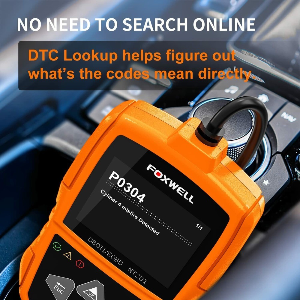 Foxwell NT201 Automotive OBD2 Scanner OBD Car Code Reader Diagnostic Scan Tool