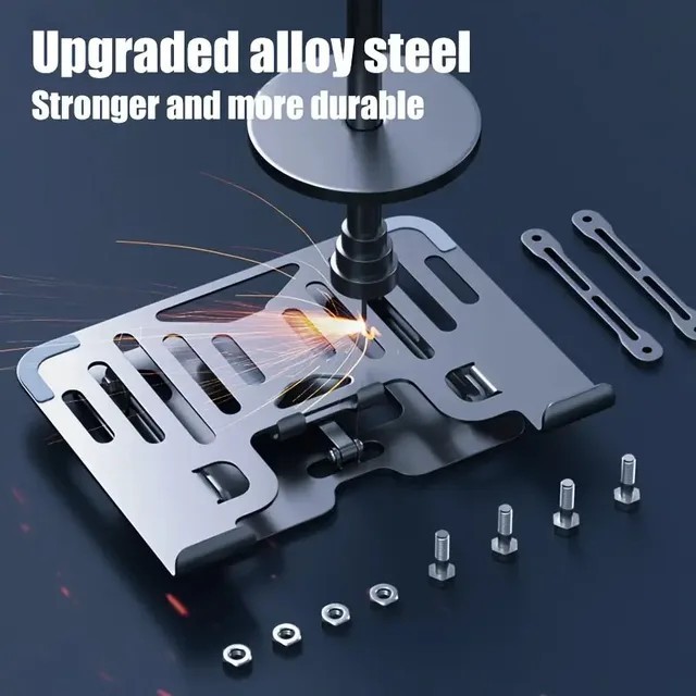 Adjustable Foldable Laptop Stand Aluminum Notebook Riser Computer Holder Desk