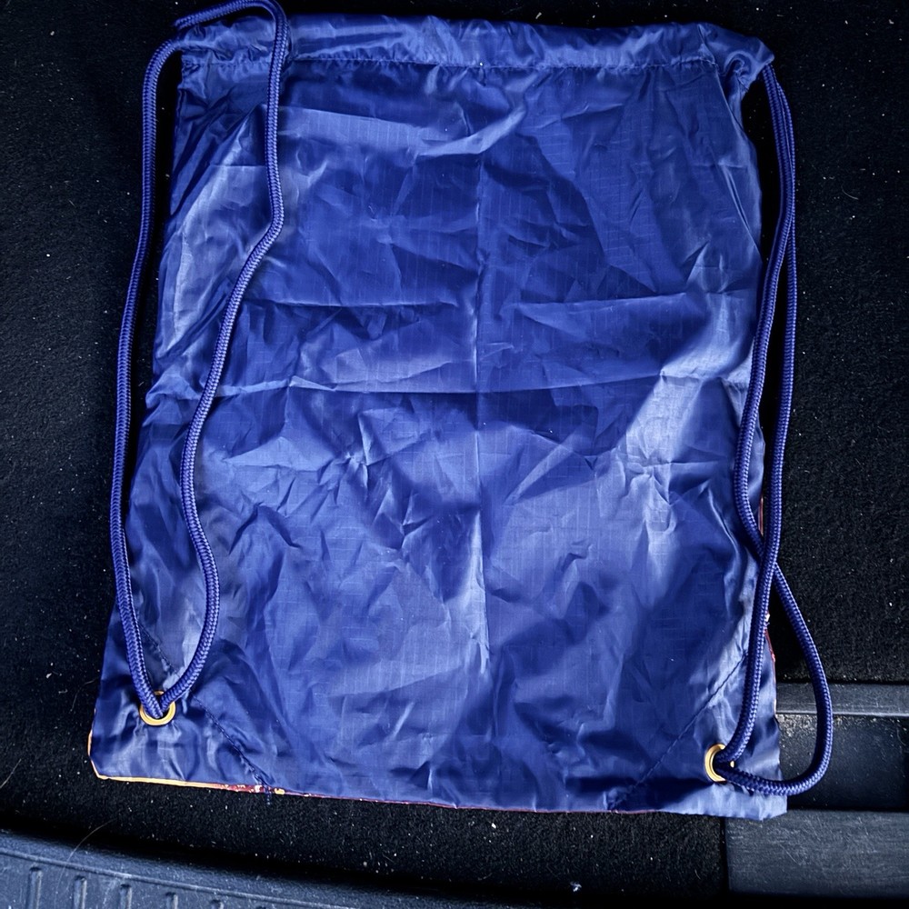 Nike Phantom Soccer Cleat Drawstring Backpack Multicolor Storage Bag, 15.5x12.5