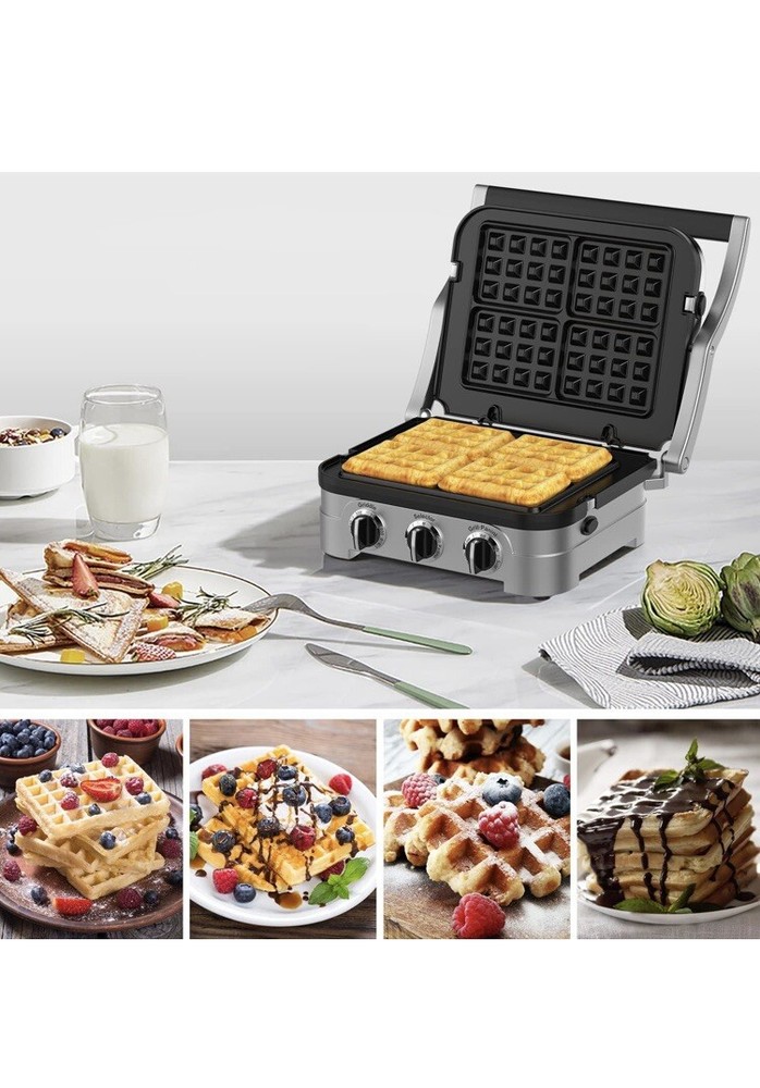 Gvode Waffle Plates for Cuisinart Griddler