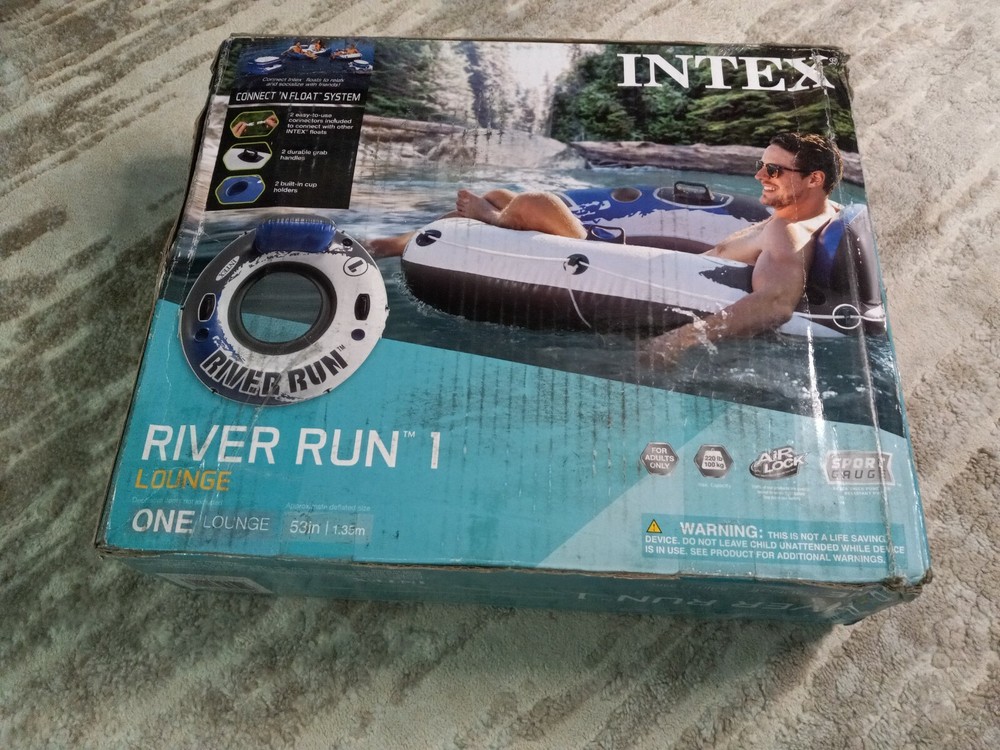 Intex River Run 1 Lounge Connect N Float System New