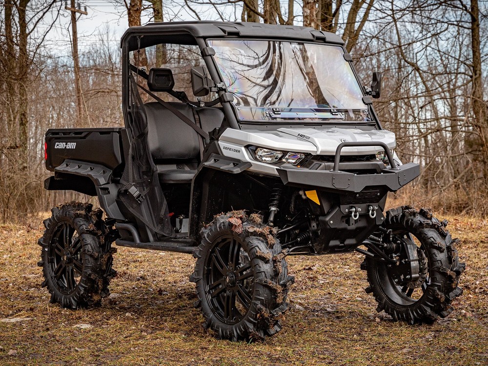 SuperATV Winch-Ready Front Bumper for Cam-Am Defender
