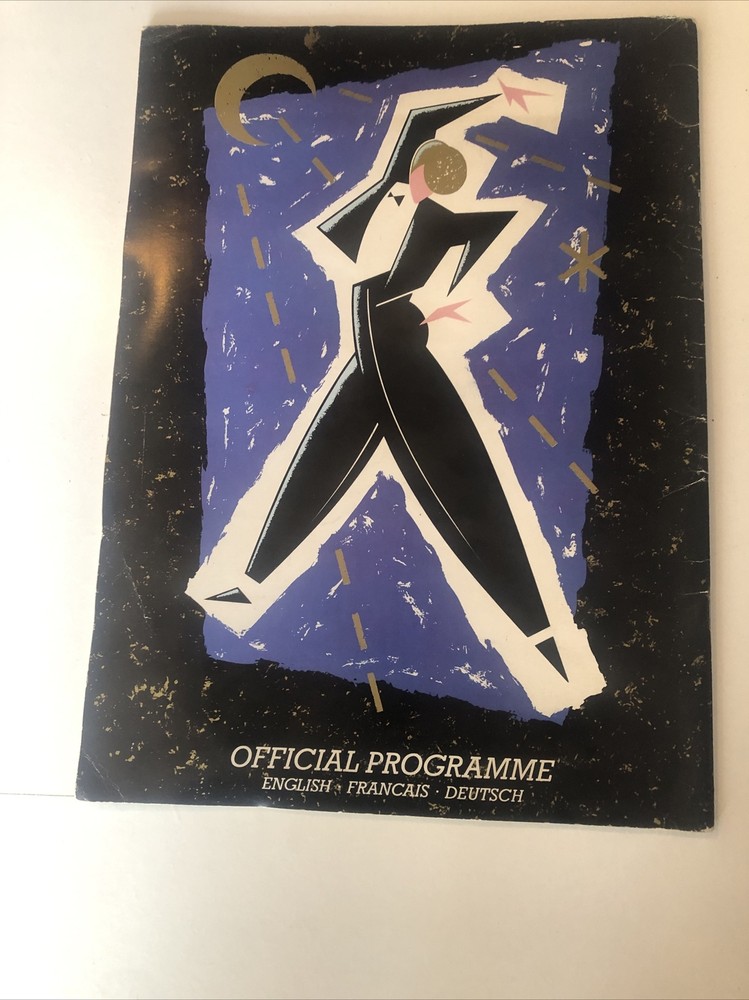 David Bowie Serious Moonlight Tour Programme 1983
