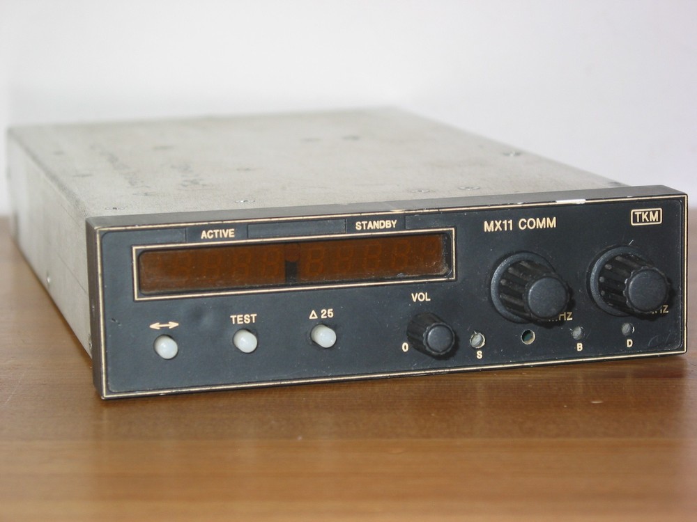 TKM MX-11 COM RADIO REPLACES NARCO COM-11 COM-11A COM-11B COM111 COM-111B COM120