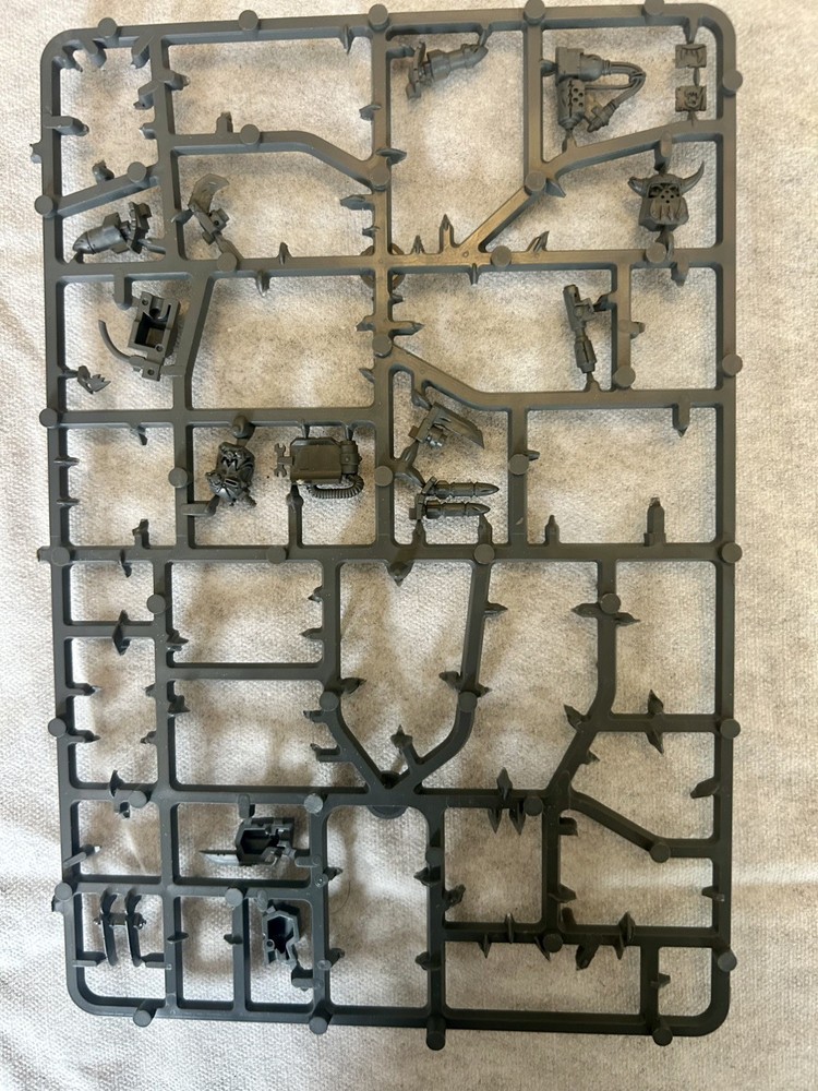 Warhammer 40K Mega knobs & forcefield Spares Bits x3 sprues