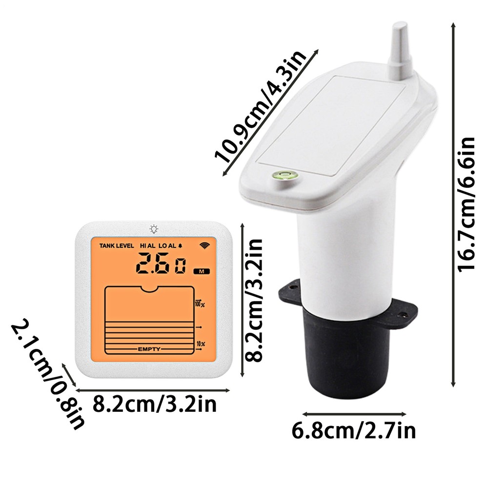 Water Tank Level Sensor Ultrasonic Water Level Indicator