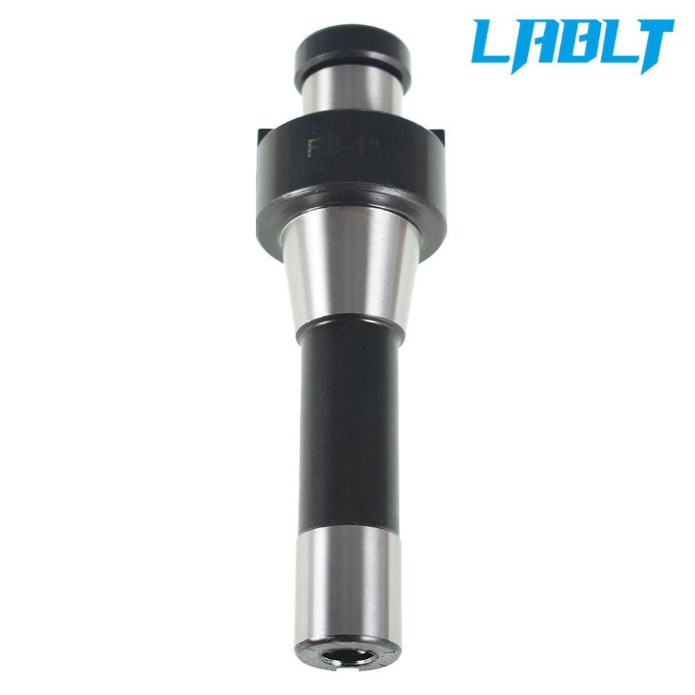 LABLT 1" R8 Shank Shell Milling Arbor Adapter Holder Hardened