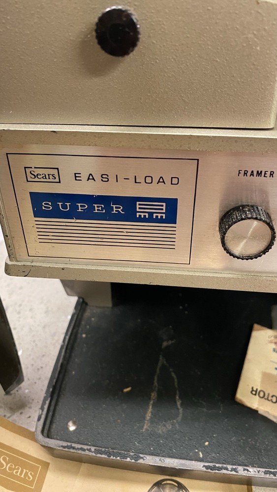 Vintage Sears 8mm Easi-load Model 200 Projector Tested