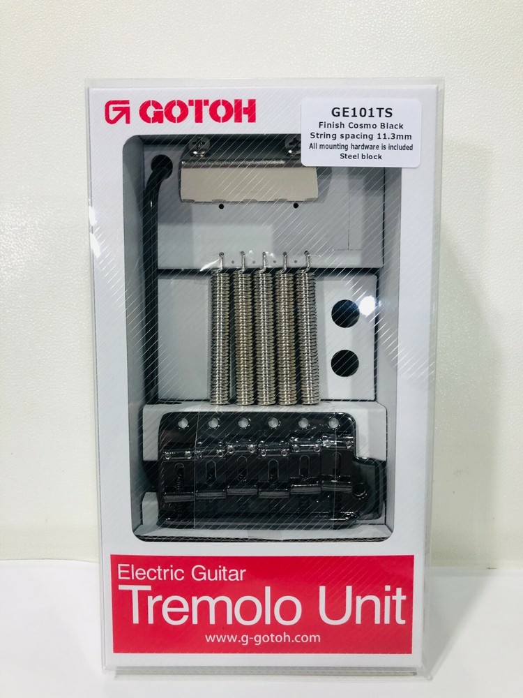 Gotoh GE101TS CosmoBlack Tremolo unit