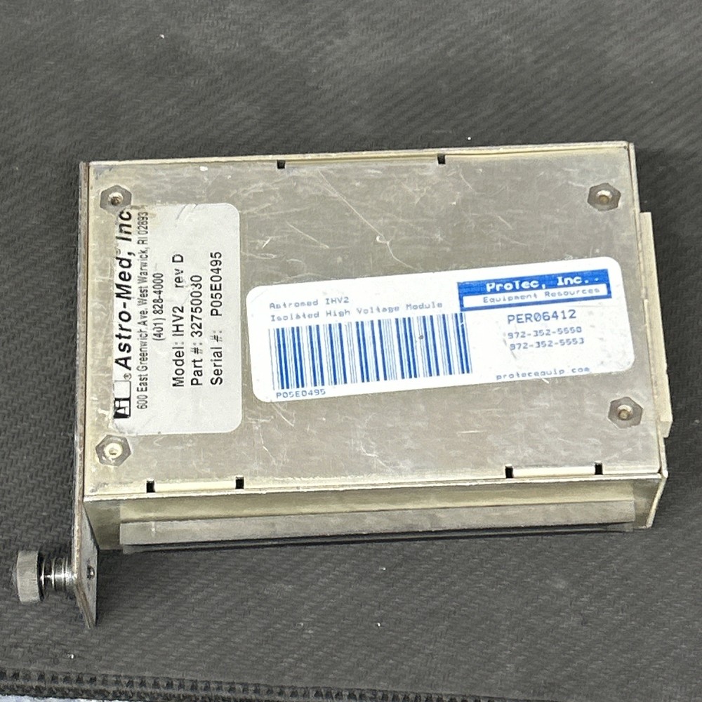 Astro-Med IHV2 Rev D Higher Voltage Module
