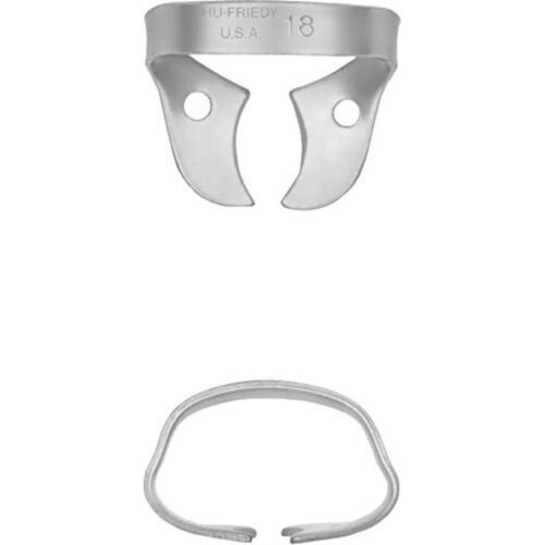Rubber Dam Clamp 18, Molar, Wingless