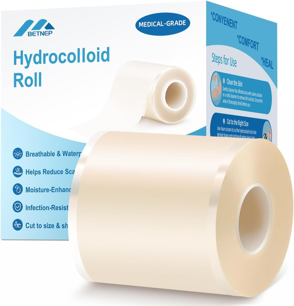 Hydrocolloid Bandage Roll, 2" x 12FT - Advanced Wound Care Solution