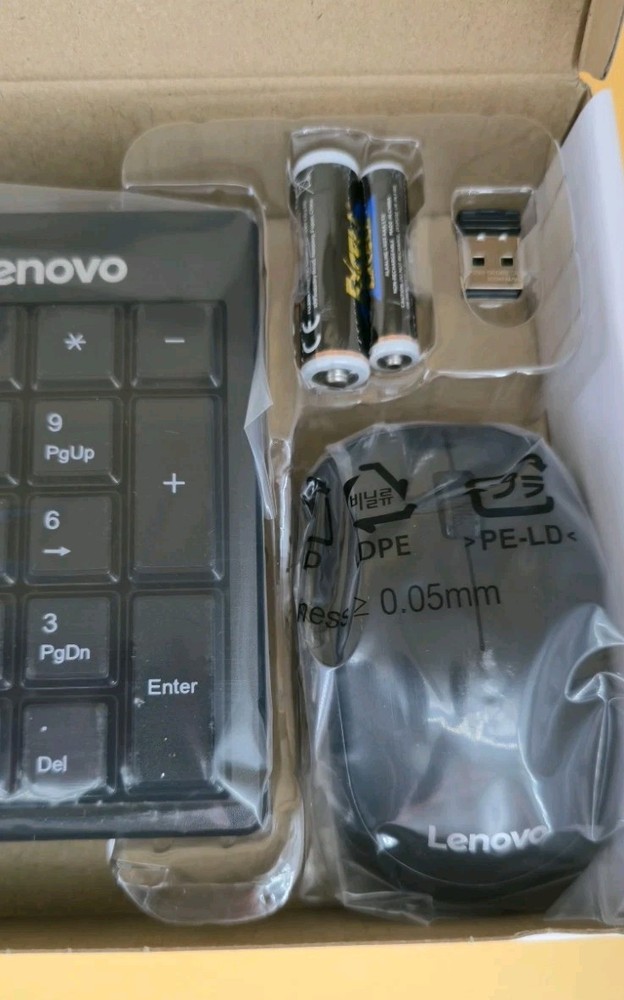 Lenovo 100 USB-A Wireless Combo, New
