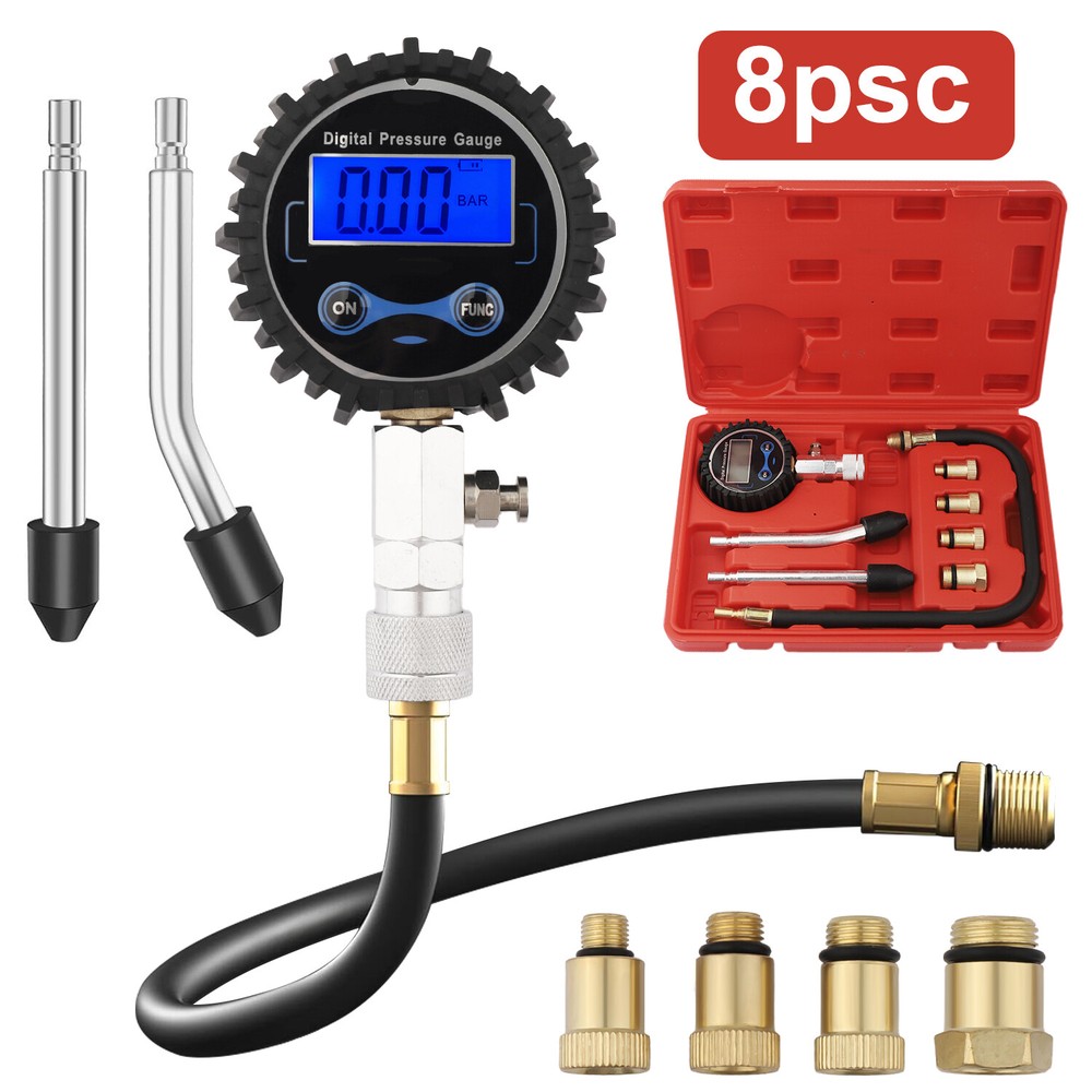 Gasoline Engine Cylinder Compression Tester Kit for Automotive Motorcycle Tool