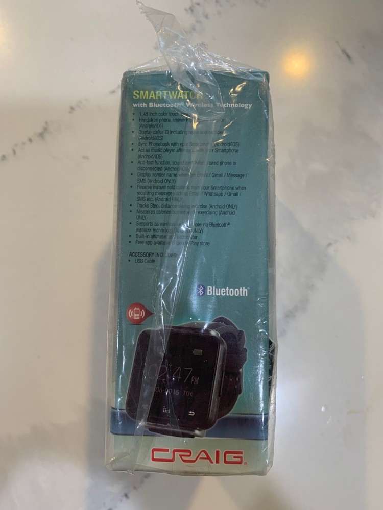 Craig Bluetooth SmartWatch CC430