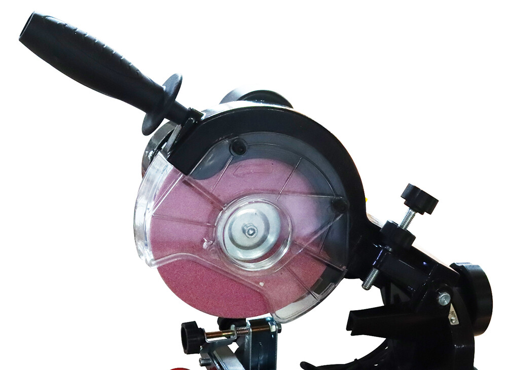 TECHTONGDA Chain Grinder Chainsaw Saw Chain Bench Grinder Sharpener 110V Φ22.2mm