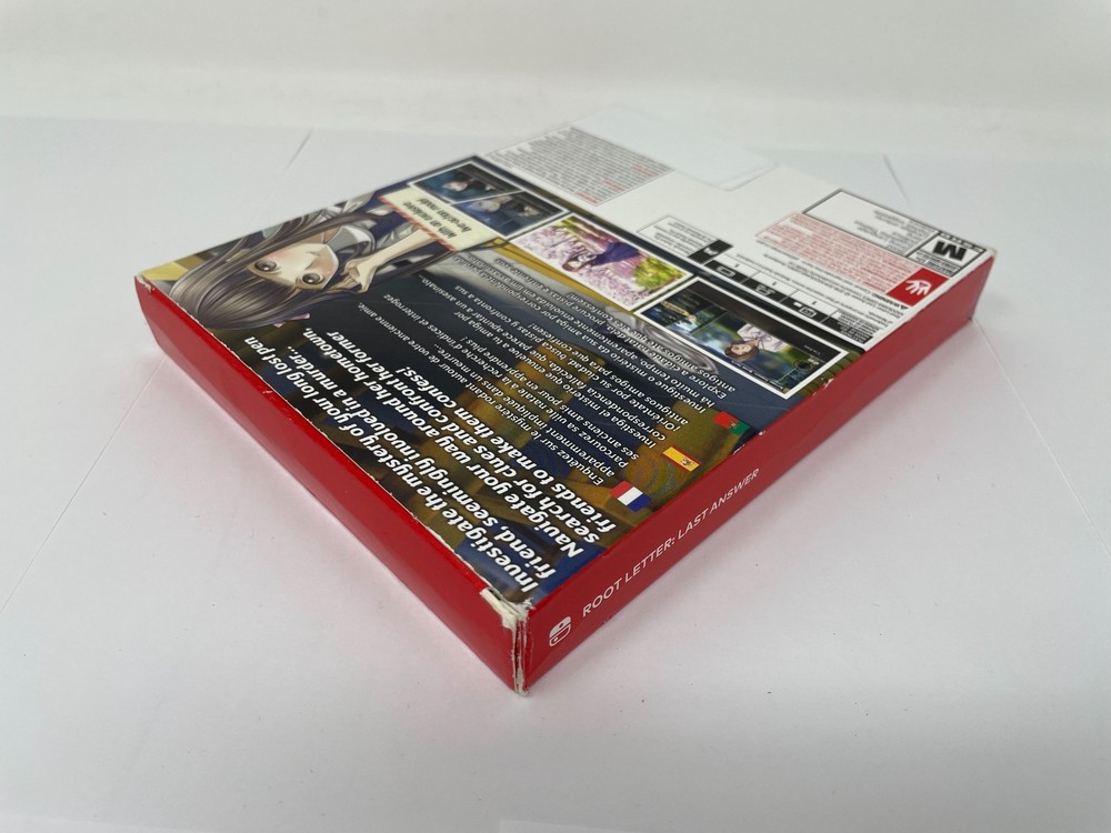 Root Letter: Last Answer - Nintendo Switch Replacement Case [NO GAME CARTRIDGE]