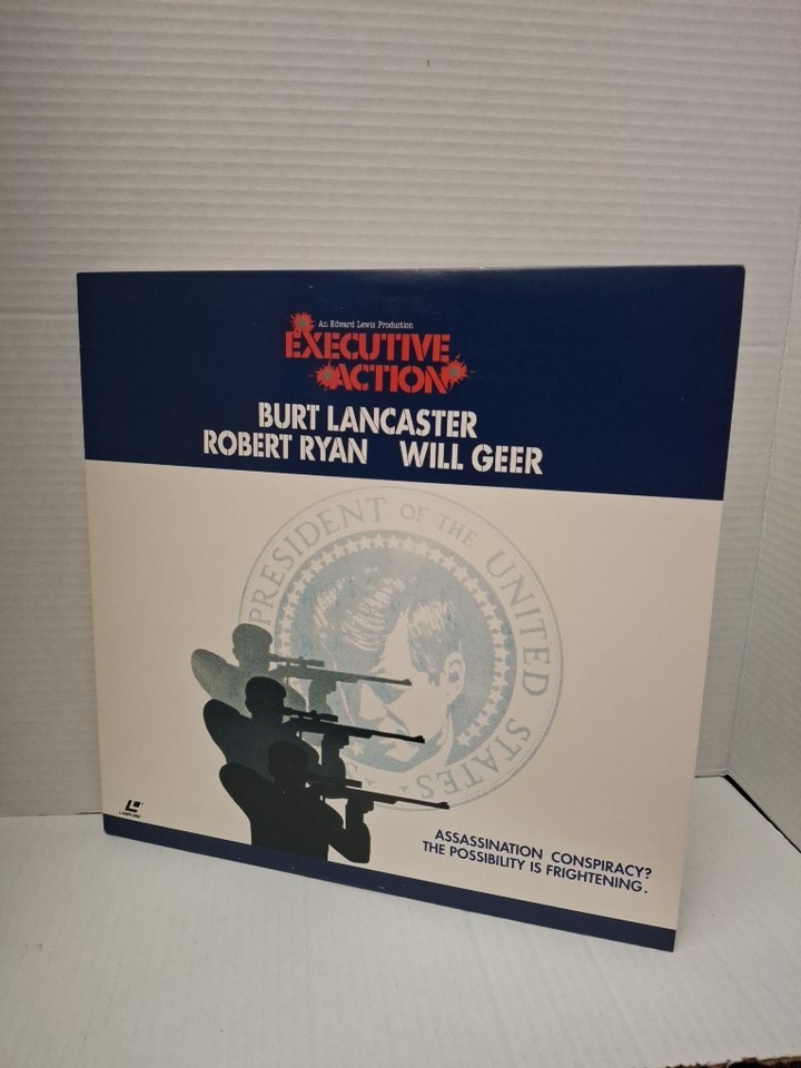 Executive Action (1973 LASERDISC) Burt Lancaster,gr