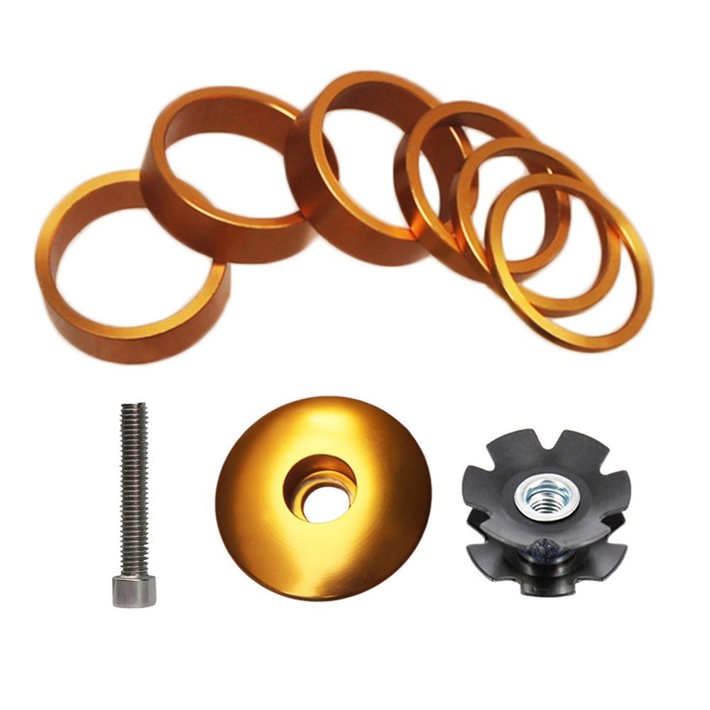 Bike Fork Washers Fork Ring 51g Accessories Functional Light Weight Set Cycling