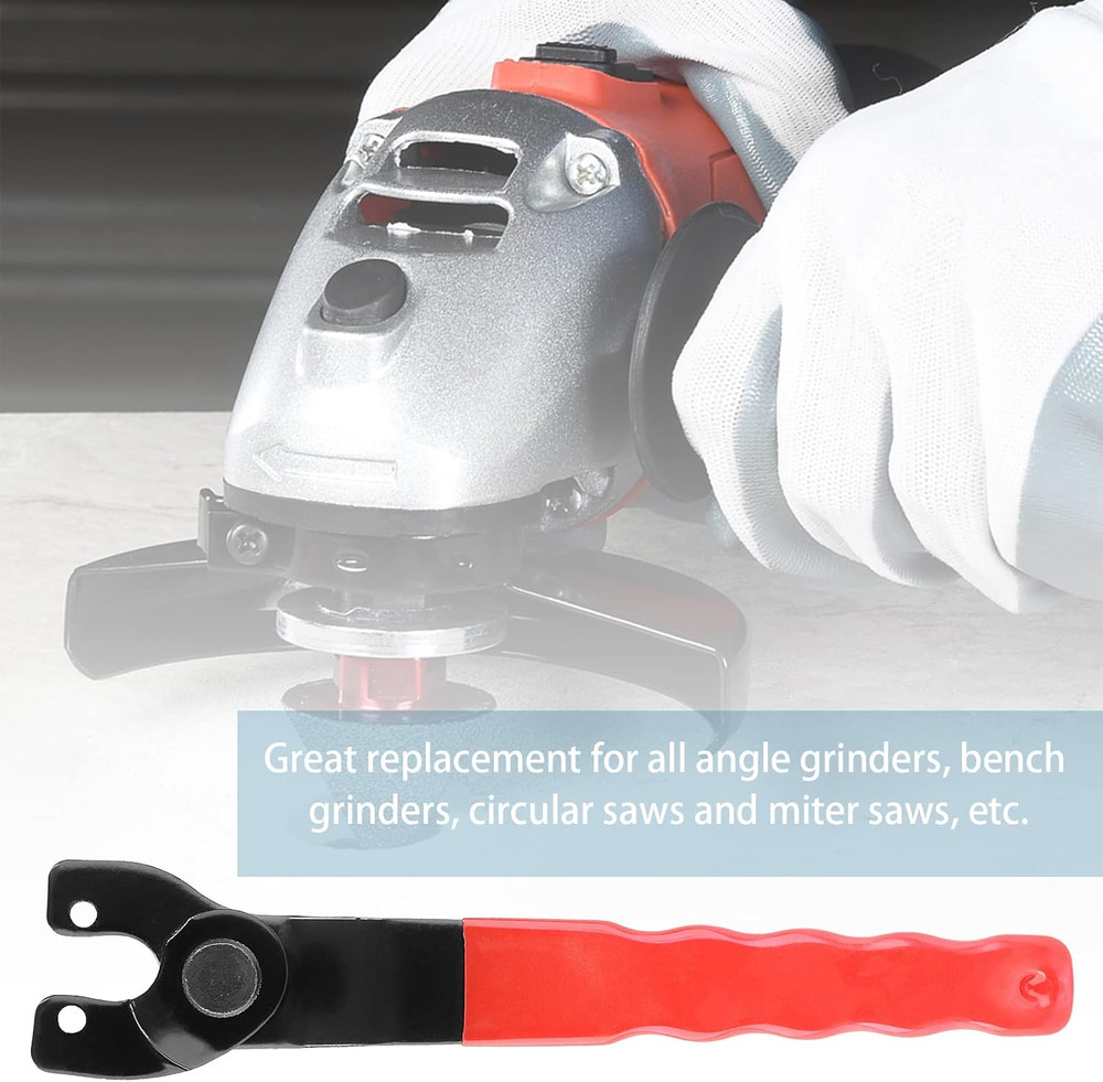 Grinder Wrench Universal Adjustable Pin Wrench for Angle Grinder Machine (10-40M