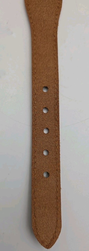 LOOP LEATHER CO. Brown Leather Womens Belt Size M 83cm