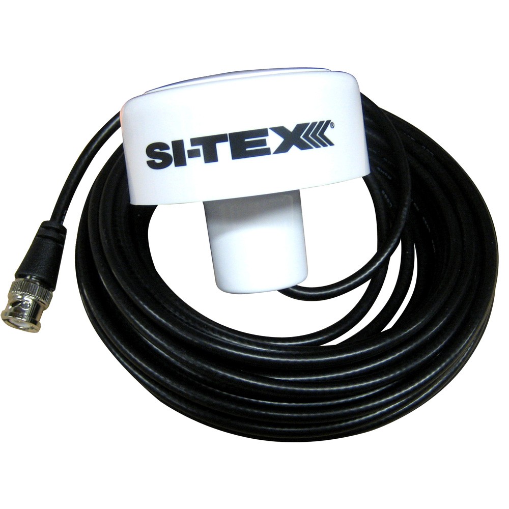 SI-TEX SVS Series Replacement GPS Antenna, 10M Cable for Chartplotters