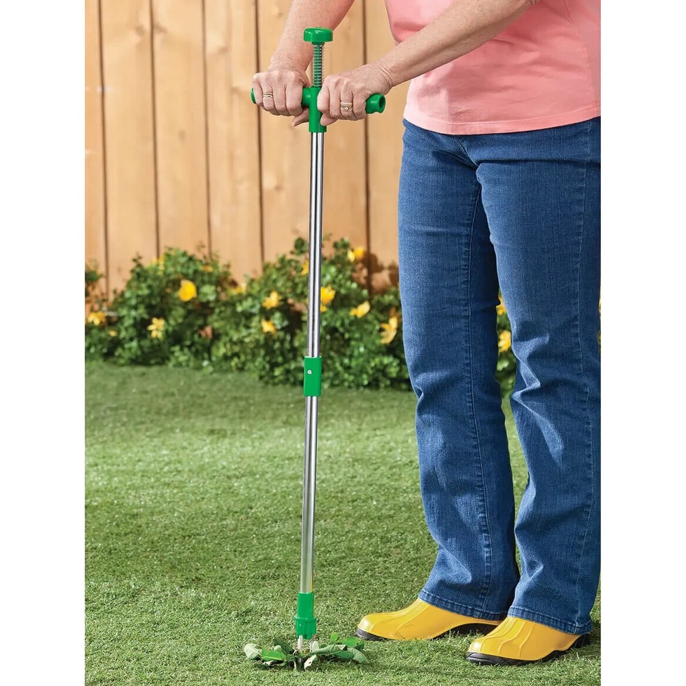Light Weight Durable No-Bend Weed Grabber Remover Tool