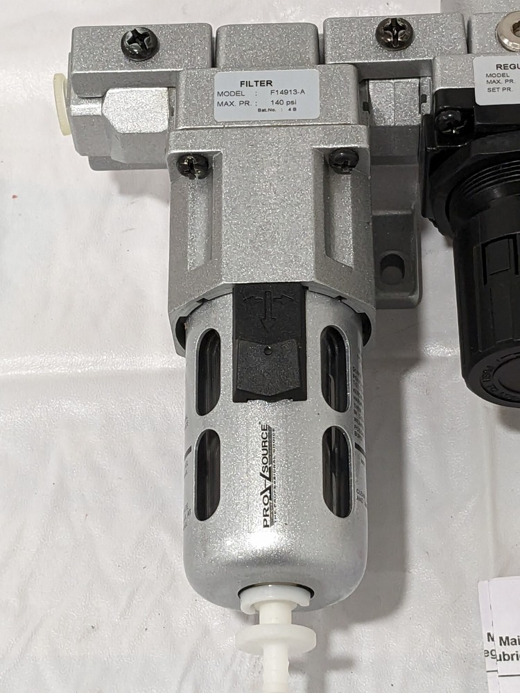 PRO-SOURCE 3 Pc. FRL Combination Unit: 1/4 NPT, Intermediate 1630002550PRO