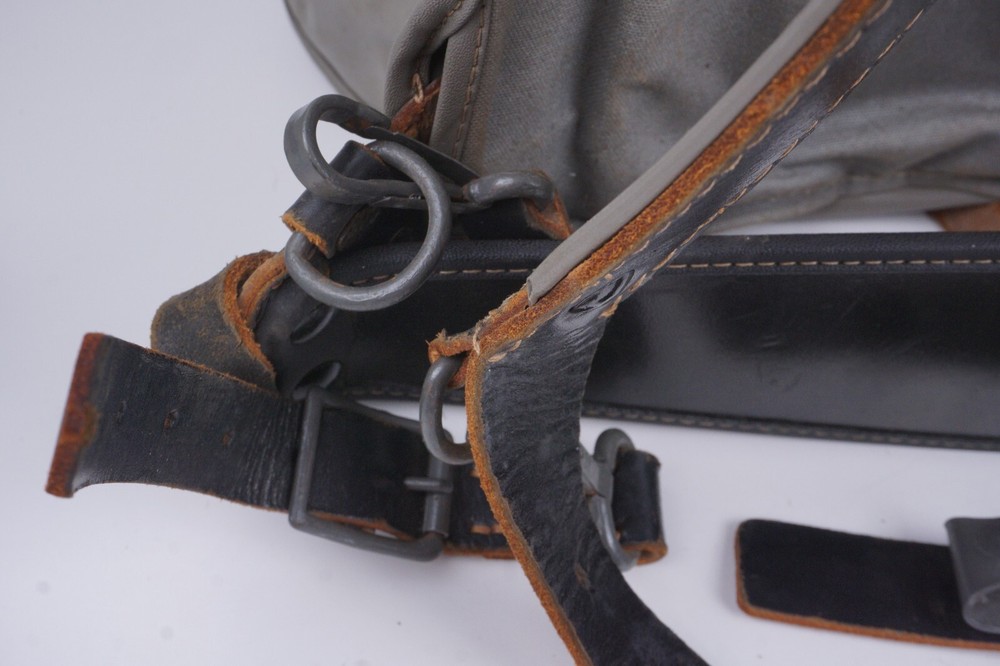 WWII GERMAN HEER MOUNTAIN TROOPER CANVAS BACKPACK Original authentic
