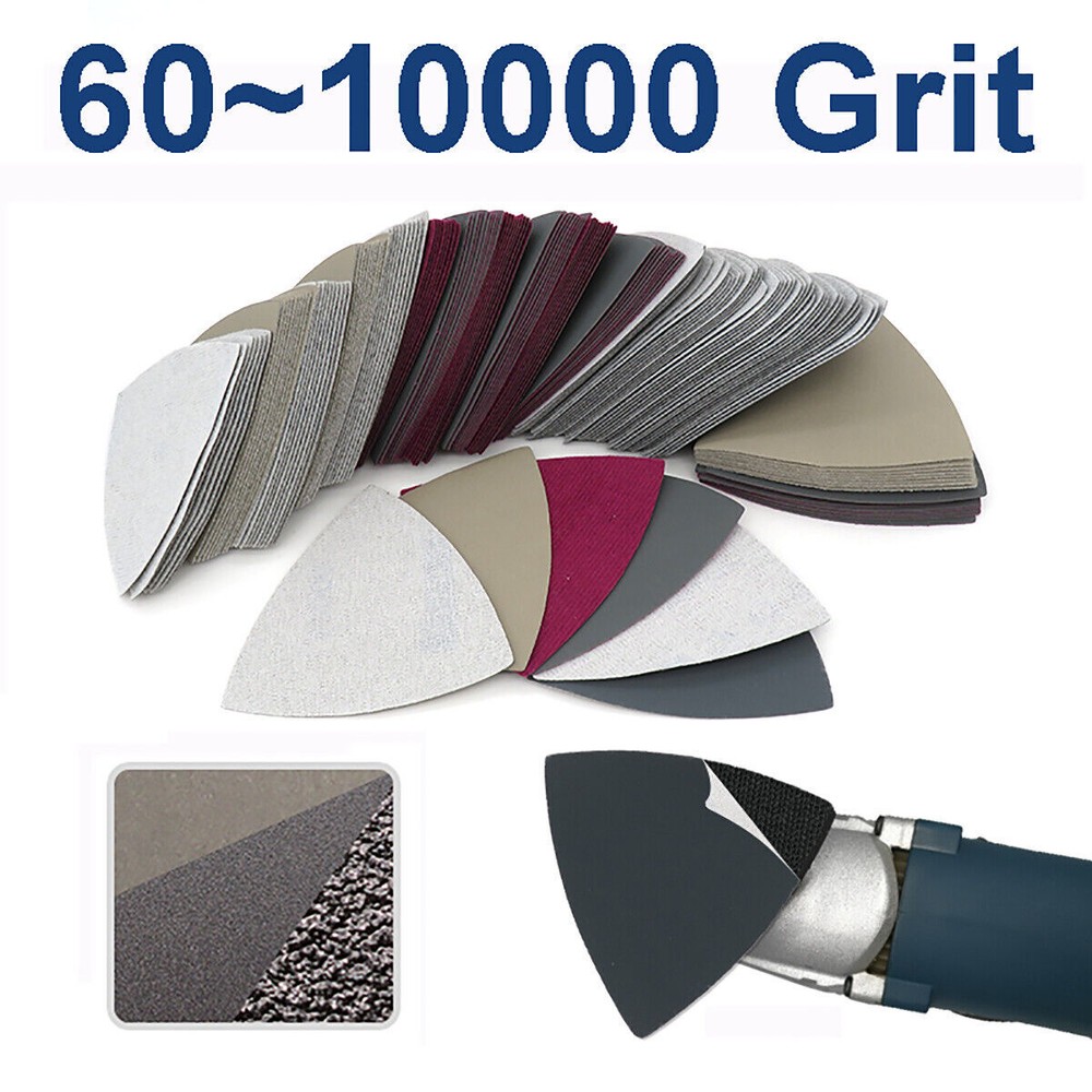 Sanding triangles triangle sandpaper sander 90x90x90mm 60~10000 sanding triangle