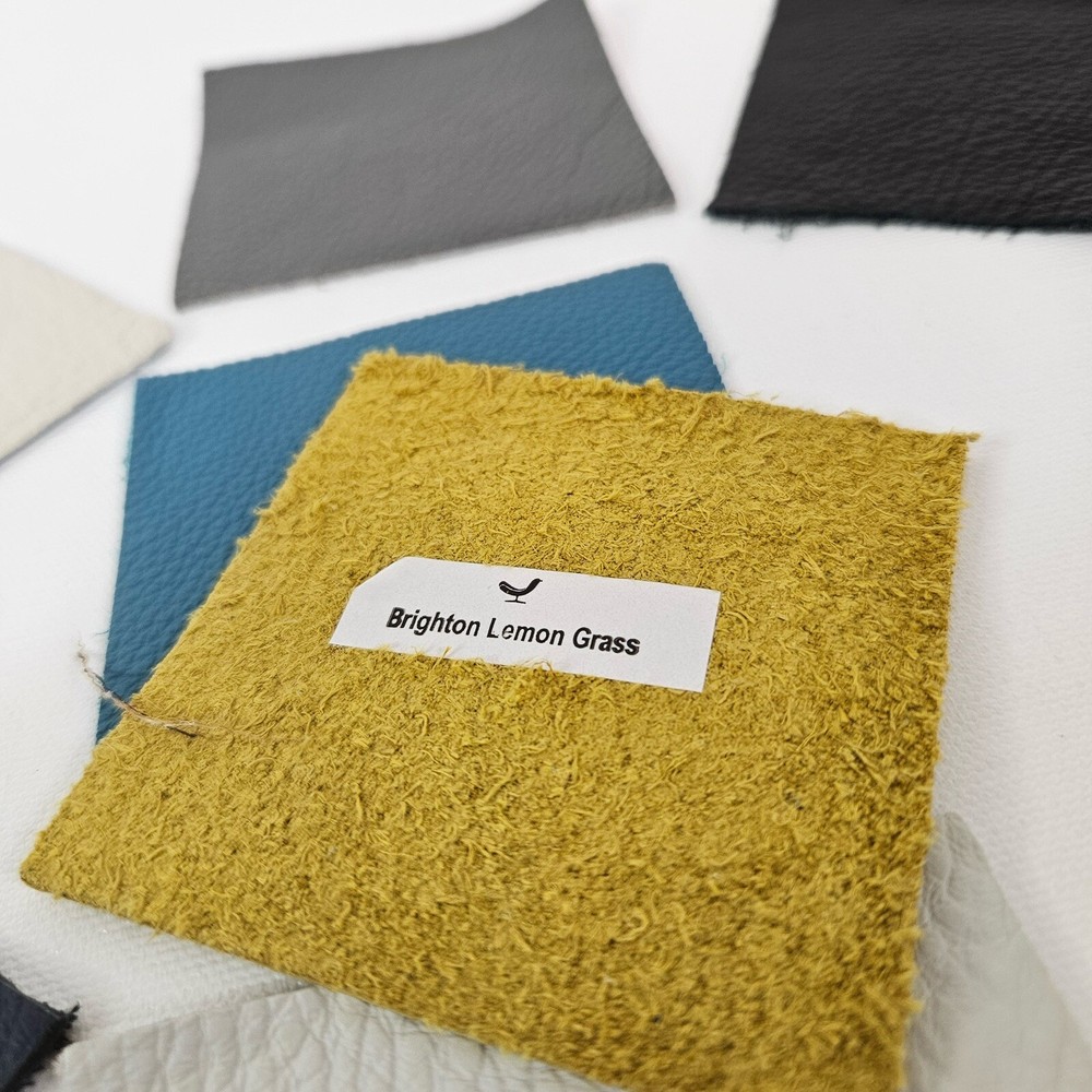 JOYBIRD Leather Samples 3” Square Pieces Set of 7