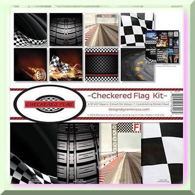 Checkered Memories Scrapbook Kit