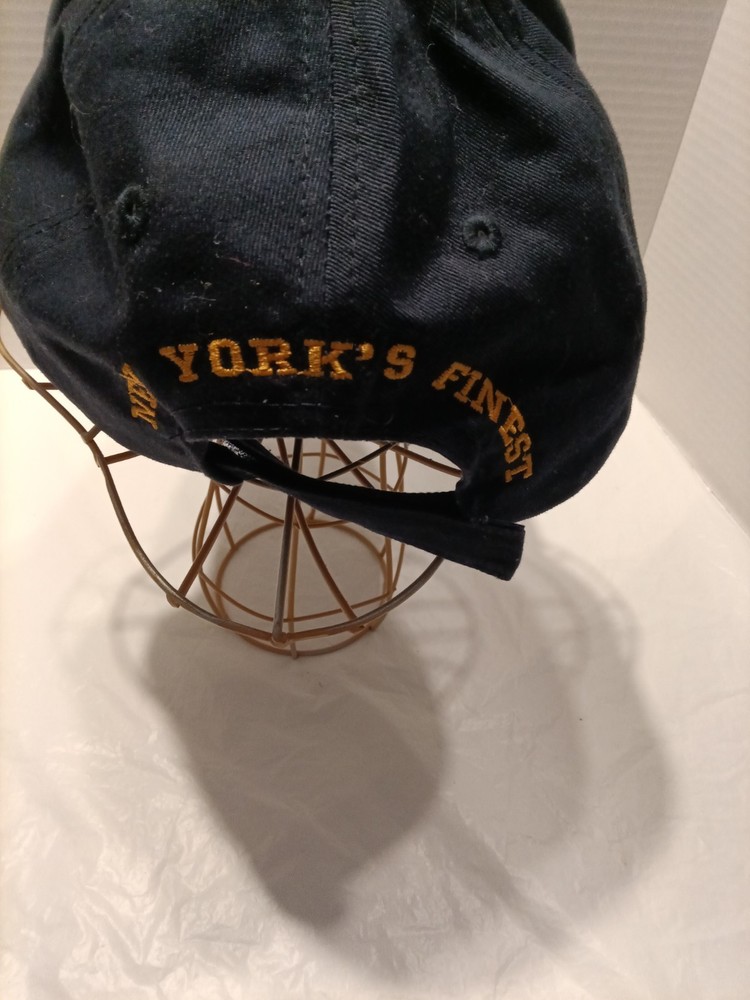 NYPD "New Yorks's Finest" embroidered cap with patch adjustable strapback