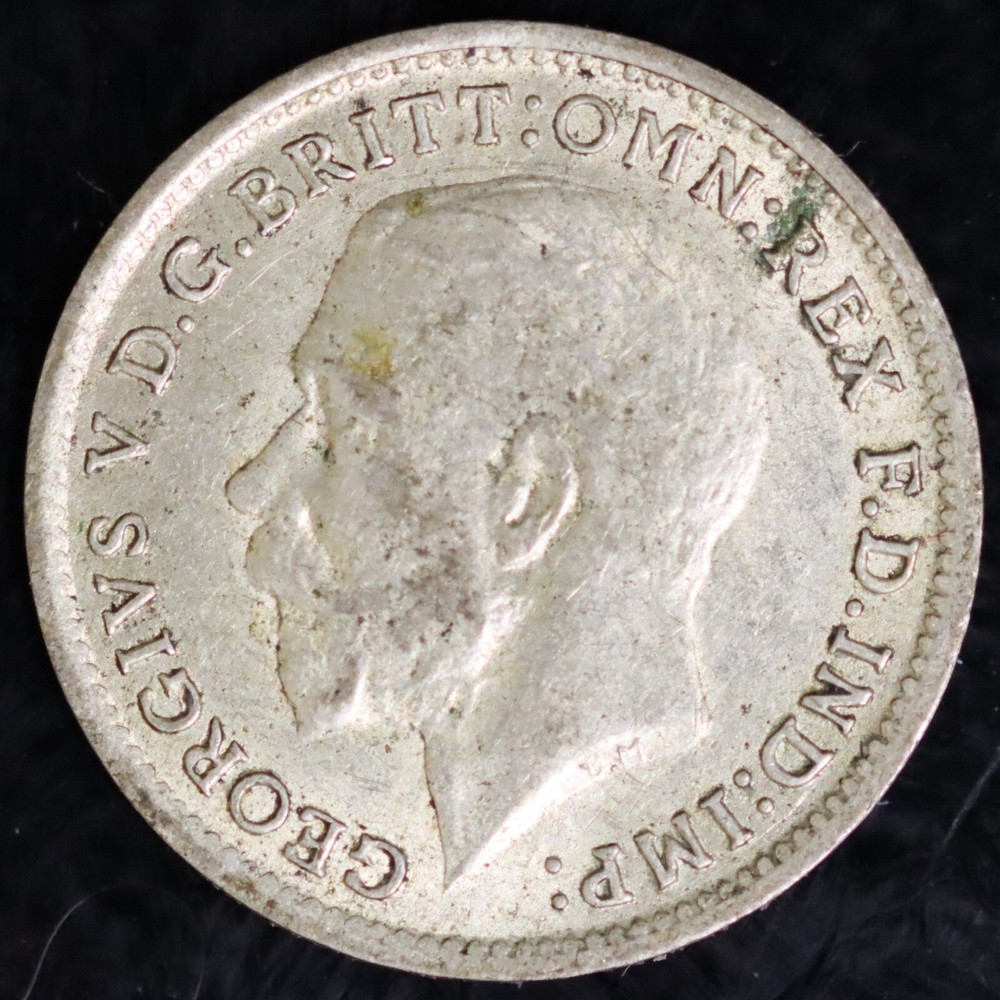 1920 Great Britain 3 Pence KM# 813