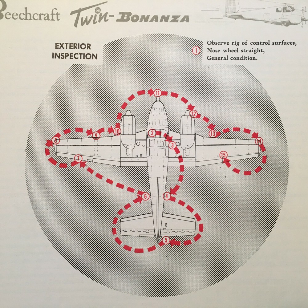 Beechcraft Twin-Bonanza 50 Flight Handbook