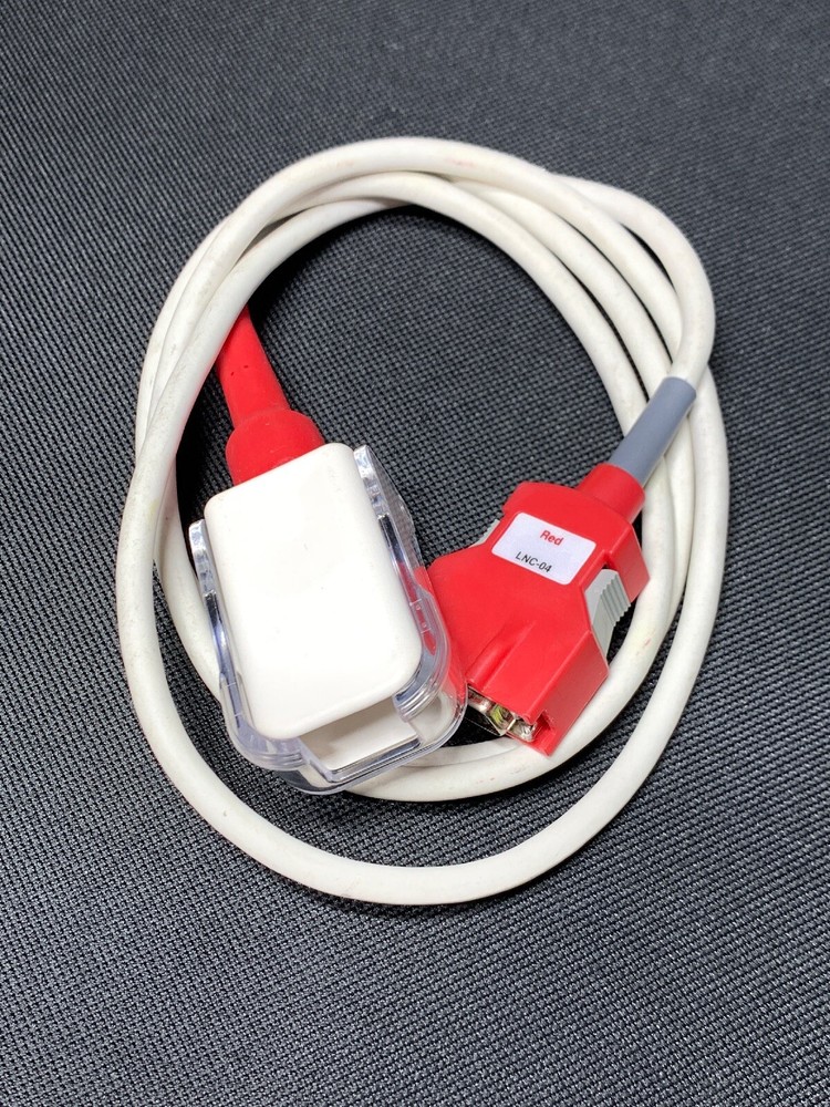 Masimo Red LNC-04 Spo2 Patient Adapter Cable