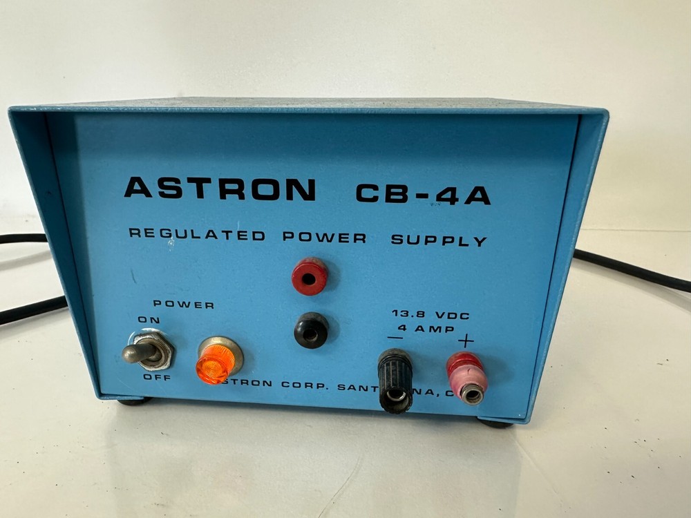 Astron CB-4A Regulated Power Supply