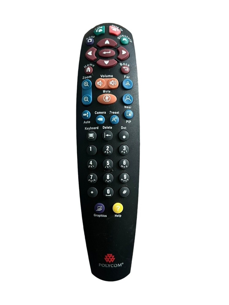 Genuine Polycom VSX 5000 6000 7000 8000 Video Conference System Remote Control