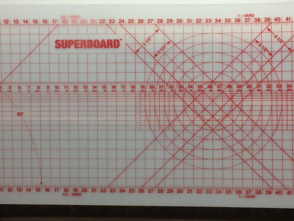 CUTTING MAT FOR A BIG BOARD OR SUPER BOARD 21" X 58"