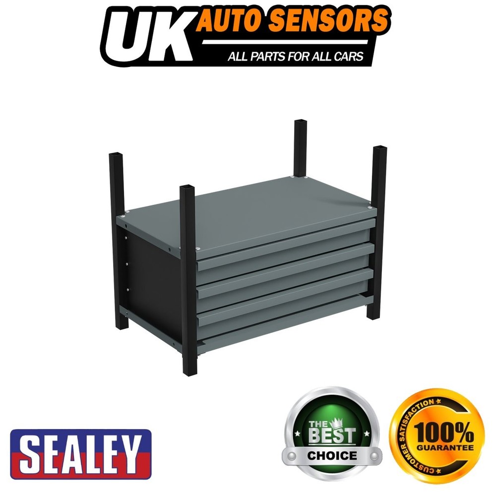 Sealey Modular Storage Mid Unit 3 Drawer & 1 Shelf 580mm APMRM2