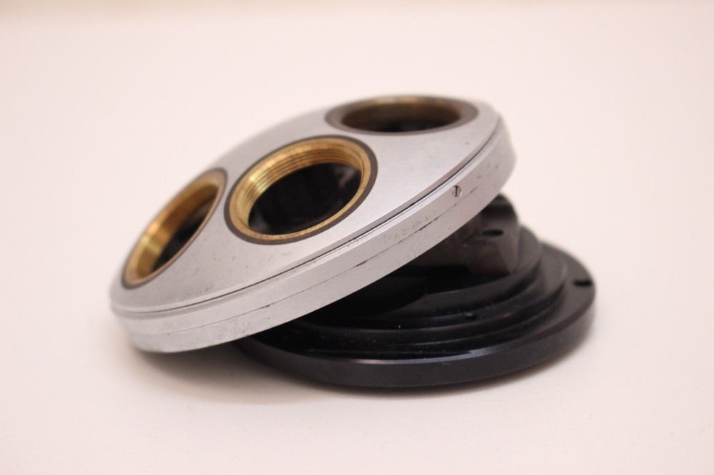 Leitz Microscope 5 Objective Nosepiece Turret