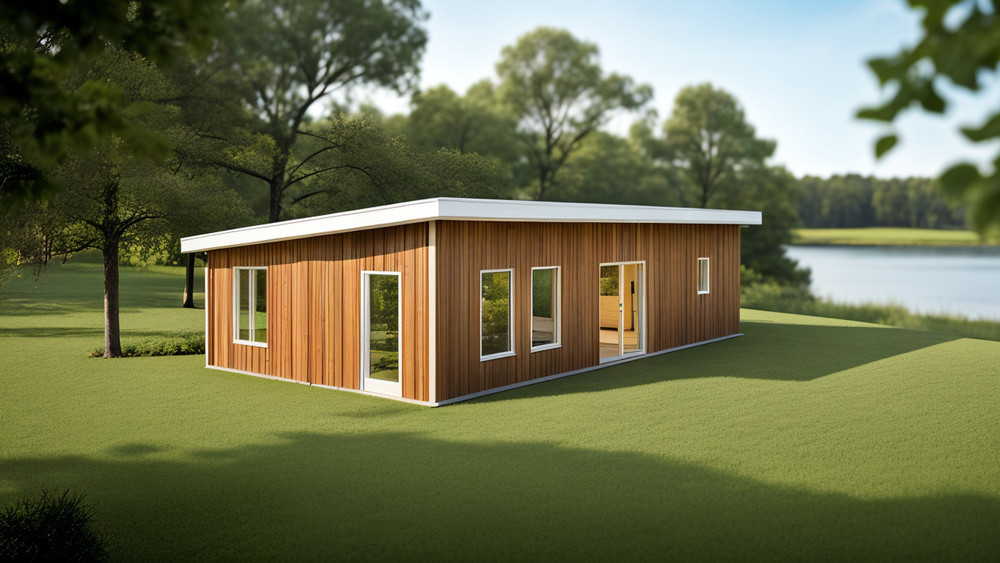 Tiny House Kit, Exterior Building Envelope Made With Structural Insulated Panels