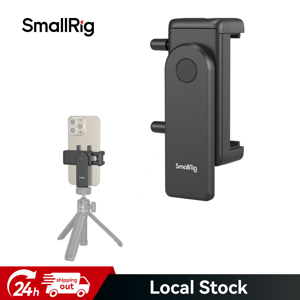 SMALLRIG Universal Phone Holder Easy Loading Fast Switch Phone Clamp Supports